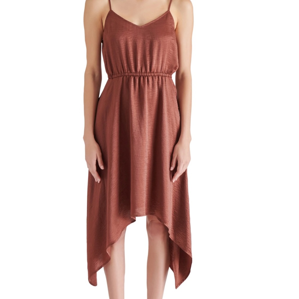 Steve Madden High Low Brown Dress